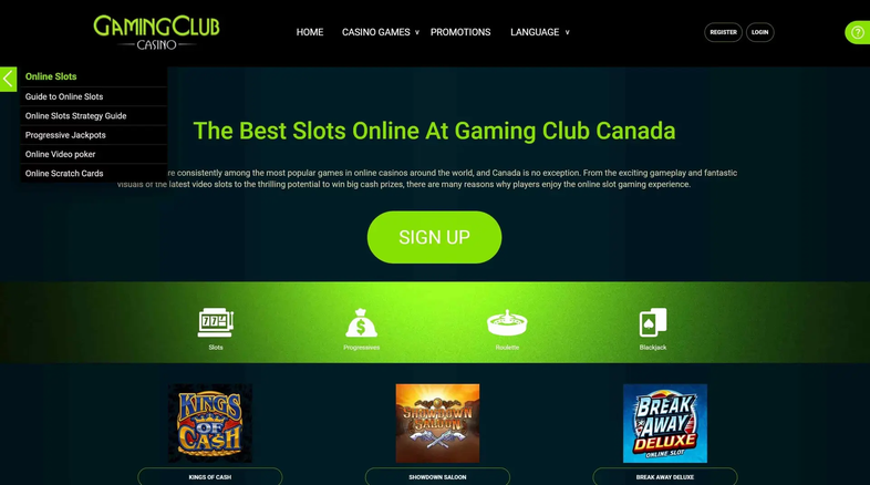 gaming club casino Gameplay